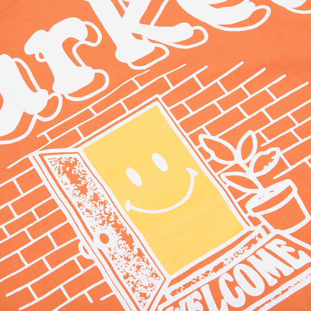 Smiley Home Goods T-Shirt - Rust