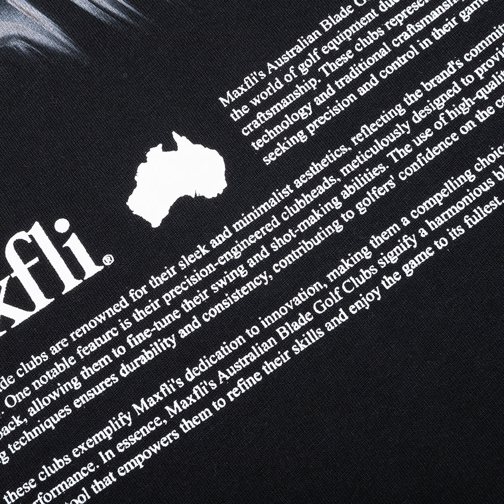 Metalwood x Maxfli Aussie Blade T-Shirt - Black