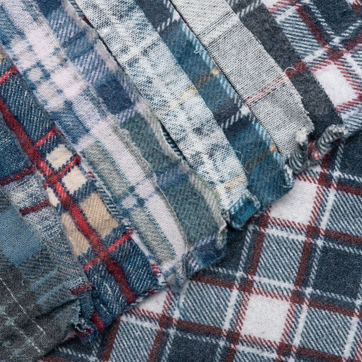Flannel Shirt Ribbon Reflection Shirt - Assorted