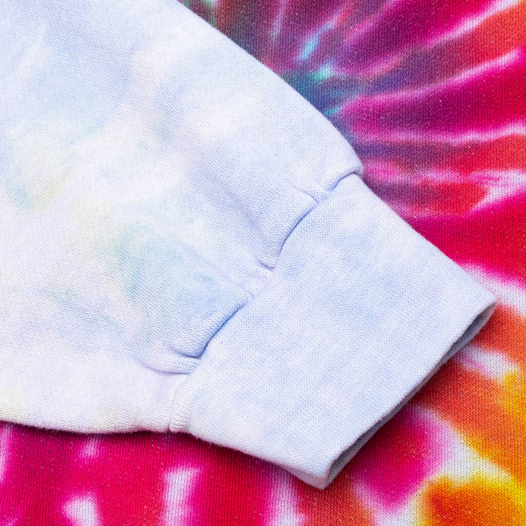Tie Dye 5 Cuts Hoodie - Multi