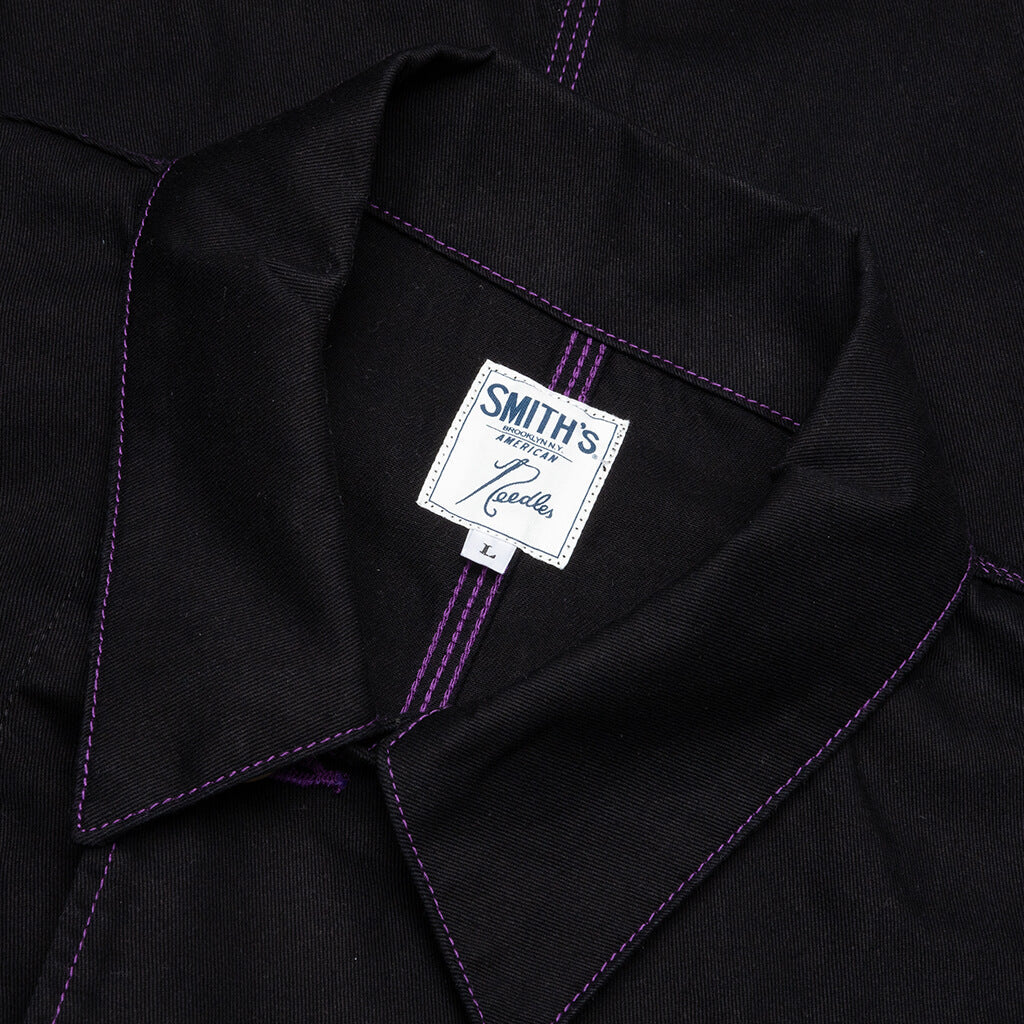 Needles x SMITH'S Cotton Twill Coverall - Black