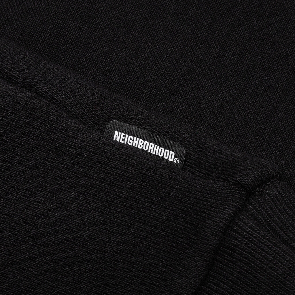Loop L/S C-Hooded - Black
