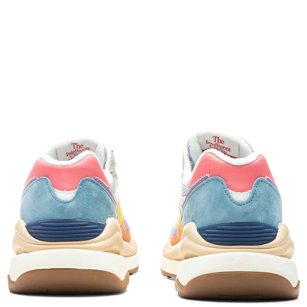 Women's 57/40 - White Mink/Wheat Field/Blue