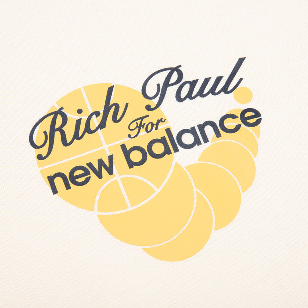 New Balance x Rich Paul S/S Tee - Natural