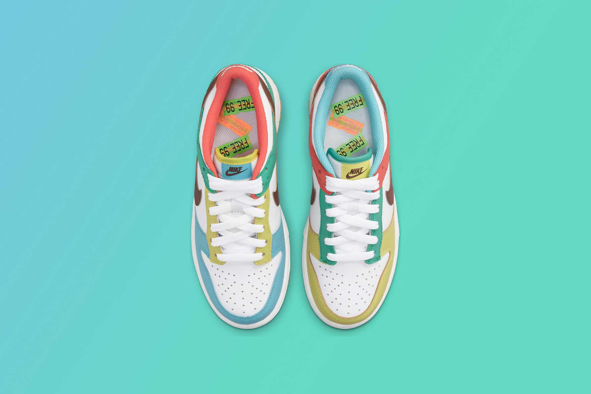 Dunk Low SE (GS) - White/Light Chocolate