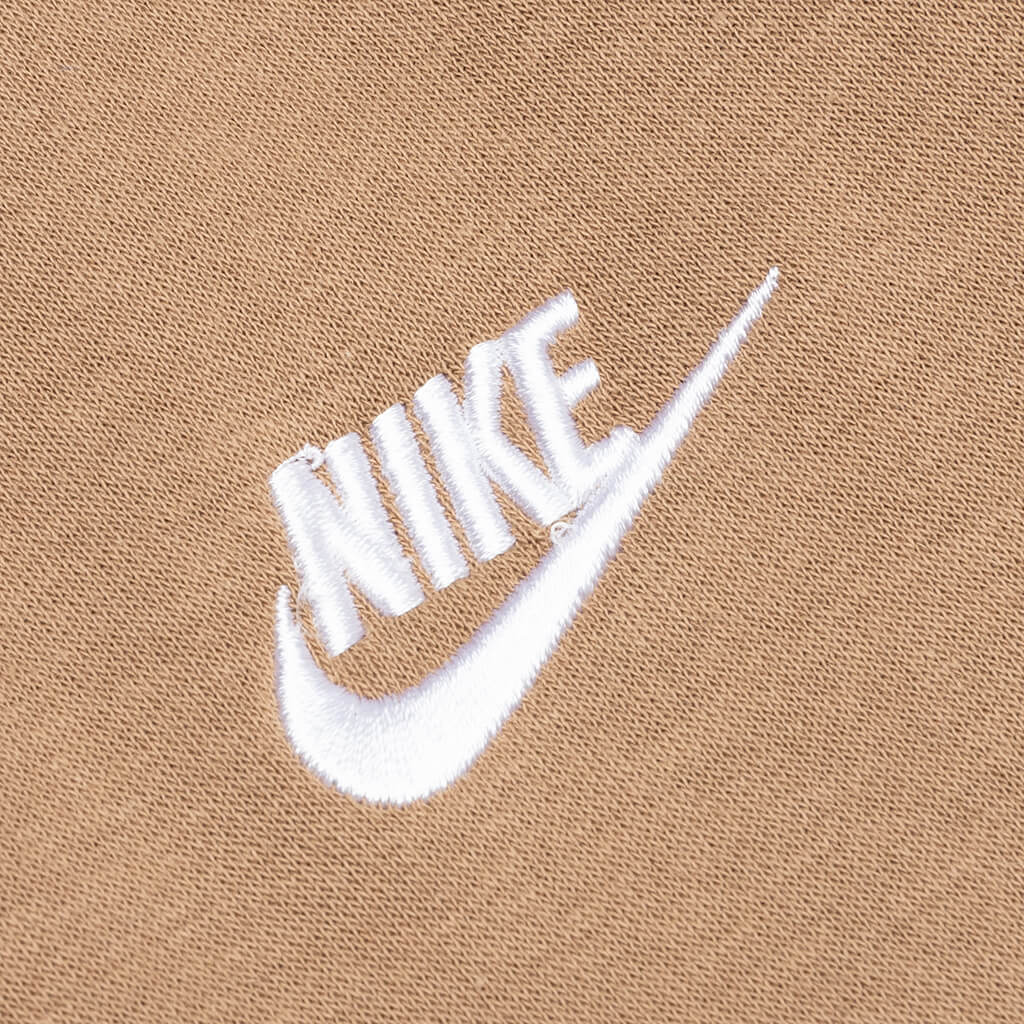 Sportswear Club Fleece Joggers - Dark Driftwood/White
