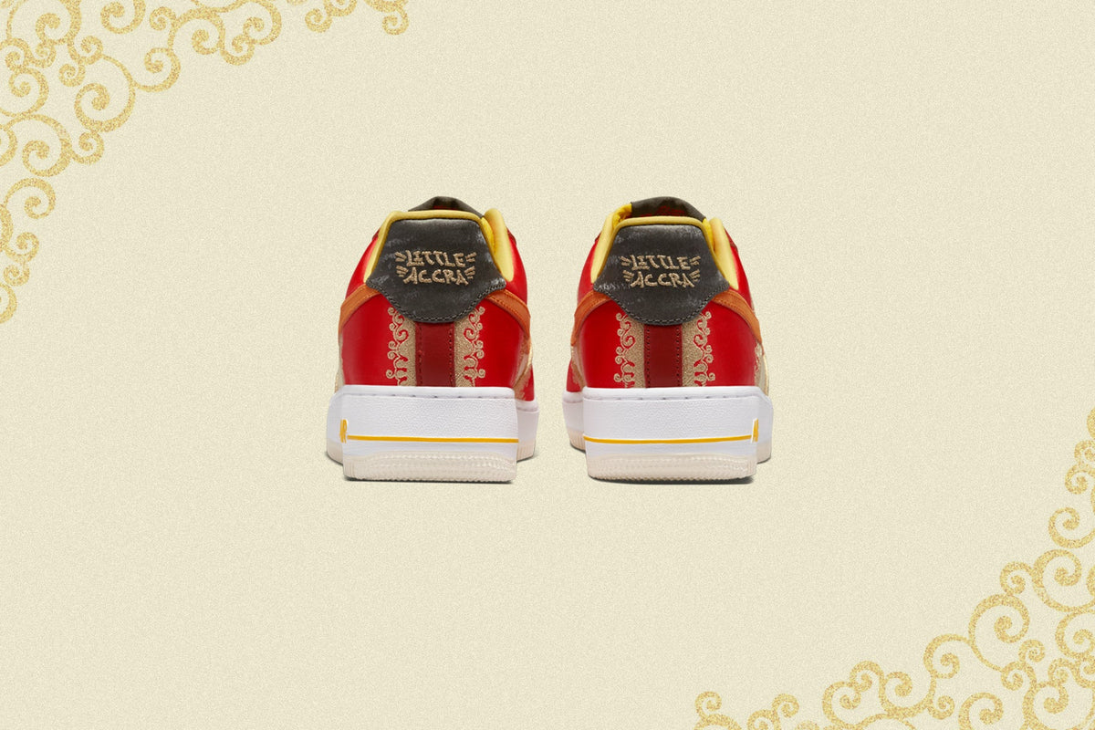 Women's Air Force 1 '07 PRM ‘Little Accra’ - Habanero Red/Light Curry/Coconut Milk
