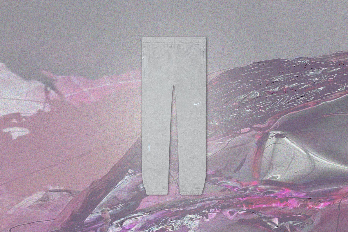 Nike x Nocta Basketball Pants - Dark Grey Heather/Cobalt Tint