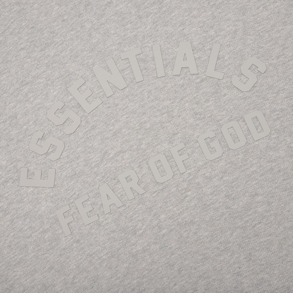 Nylon Fleece Hoodie - Dark Heather Oatmeal/Garden Yellow