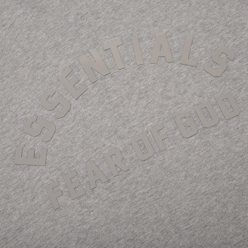 Nylon Fleece Hoodie - Dark Heather Oatmeal/Ink
