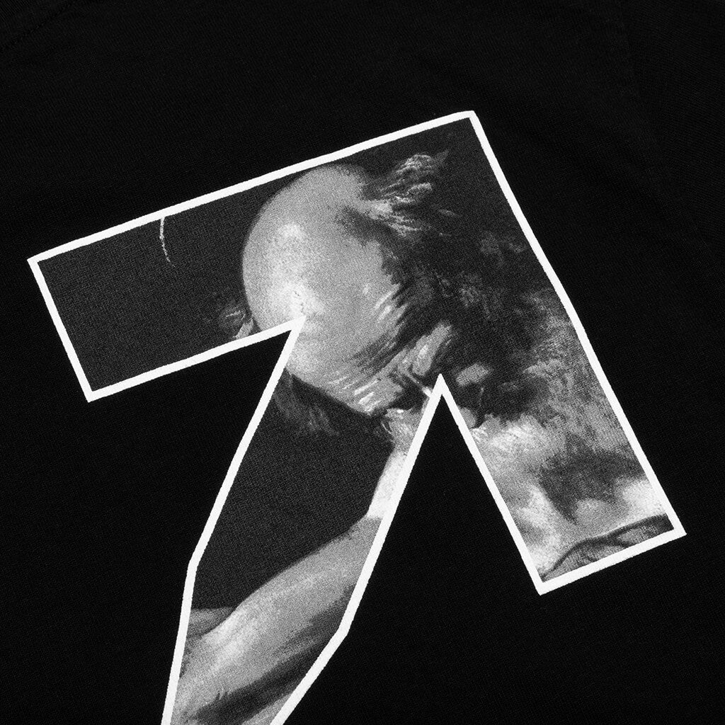 Caravaggio Arrow S/S Slim Tee - Black/White