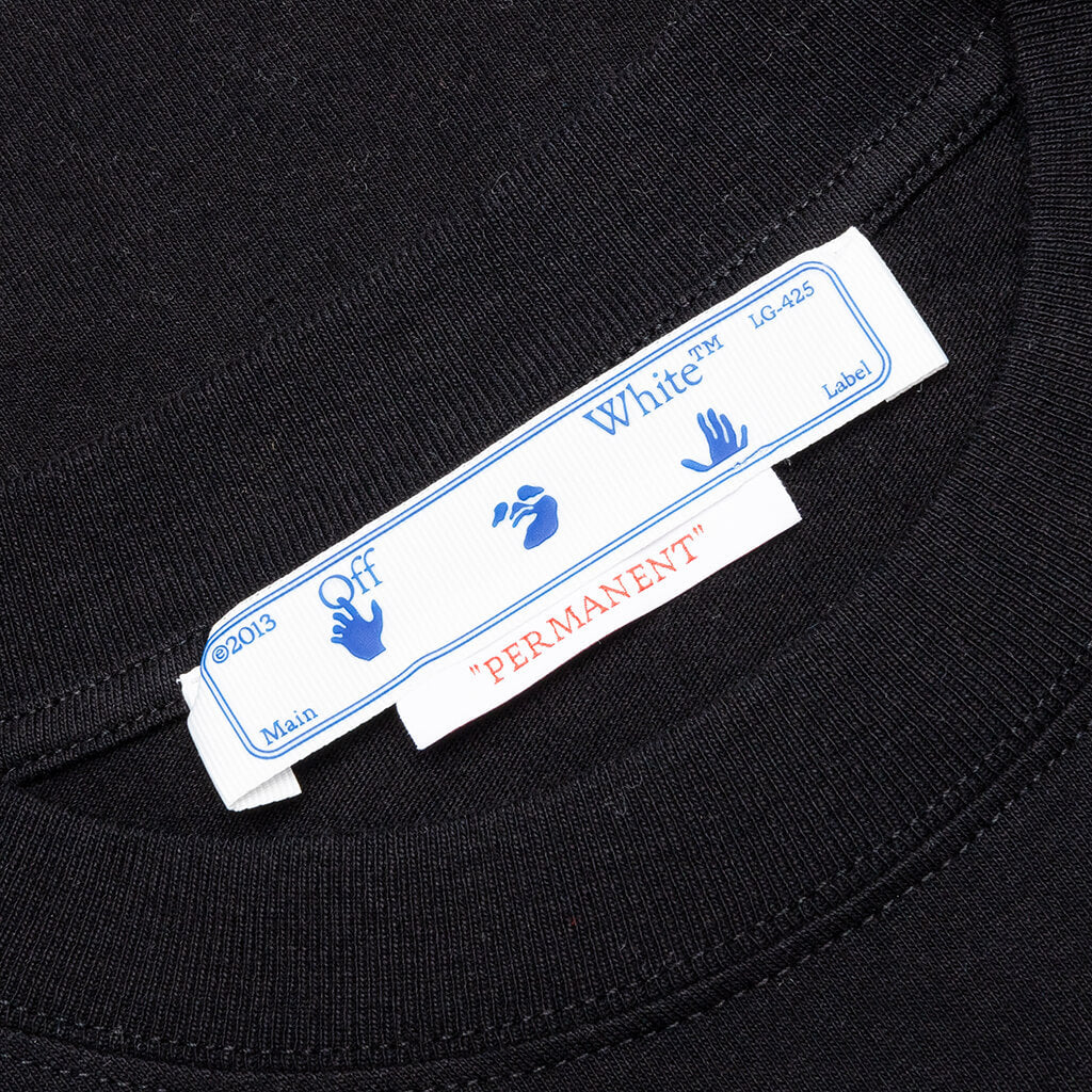 Diag Helvetica Skate L/S Tee - Black/White