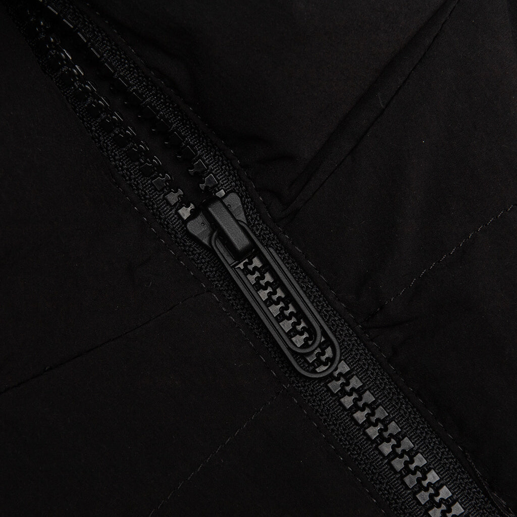 OW Patch Puffer - Black/Orange