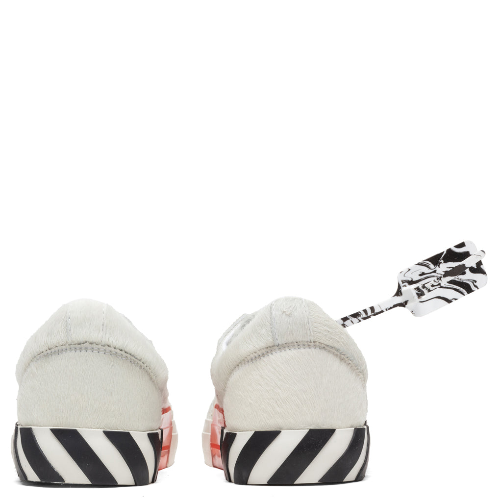 Pony Low Vulcanized Leather - White/Black