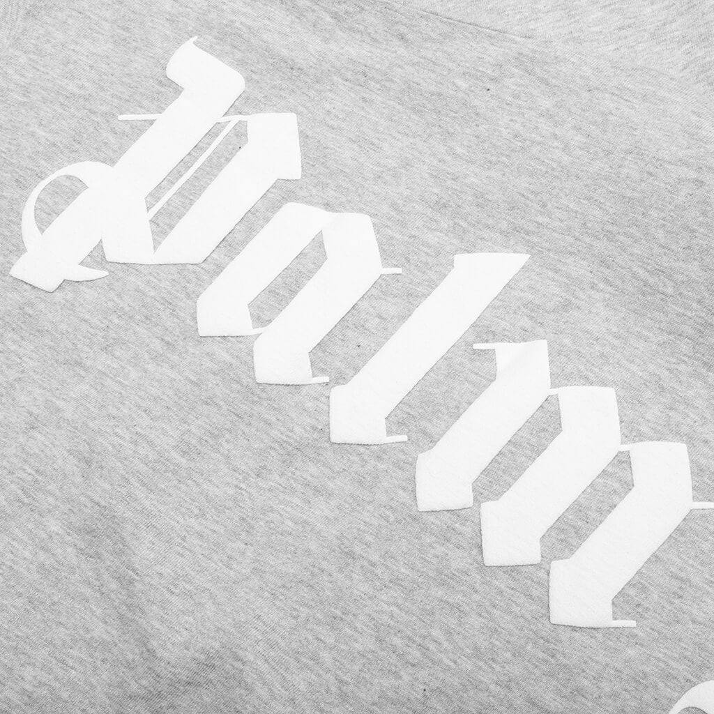 Classic Logo Over Tee - Melange Grey
