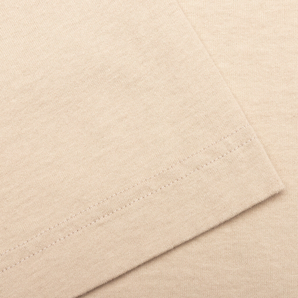 Upside Down Palm Tee - Beige/Green