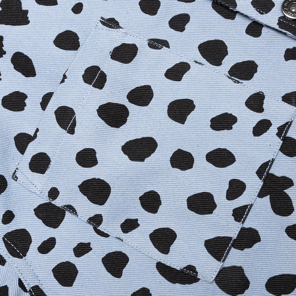 Dalmatian Work Jacket - Light Blue