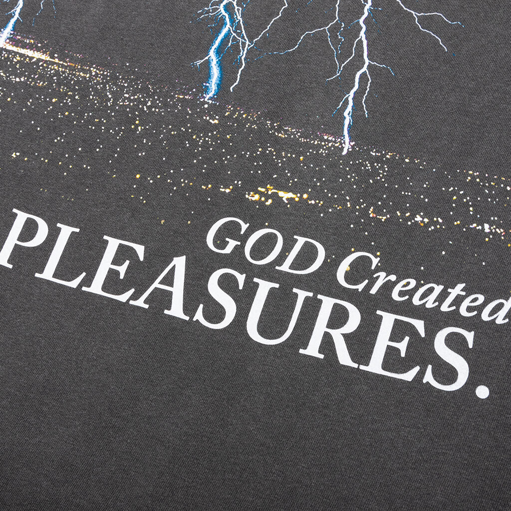 End Times Pigment Dye T-Shirt - Washed Black