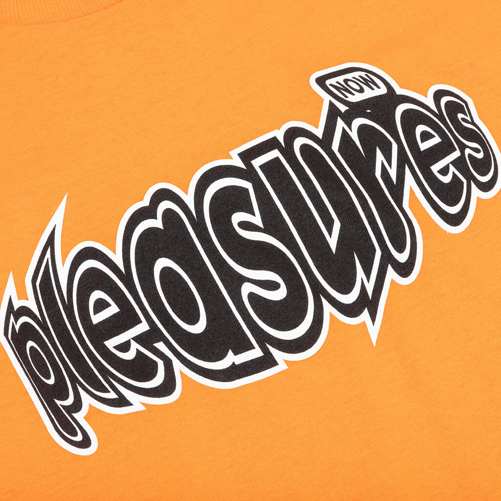 Strain Logo L/S T-Shirt - Orange