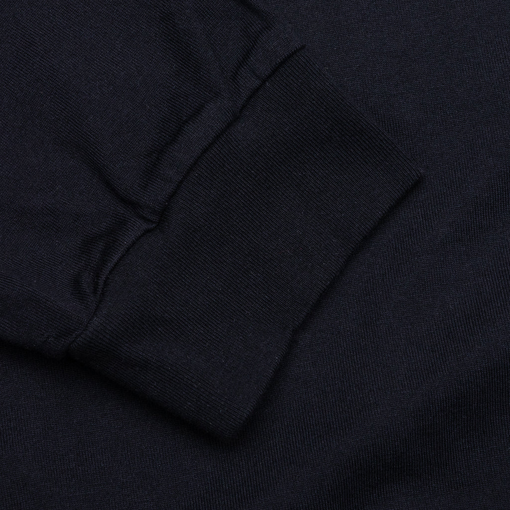 Pocket Logo L/S T-Shirt - Black