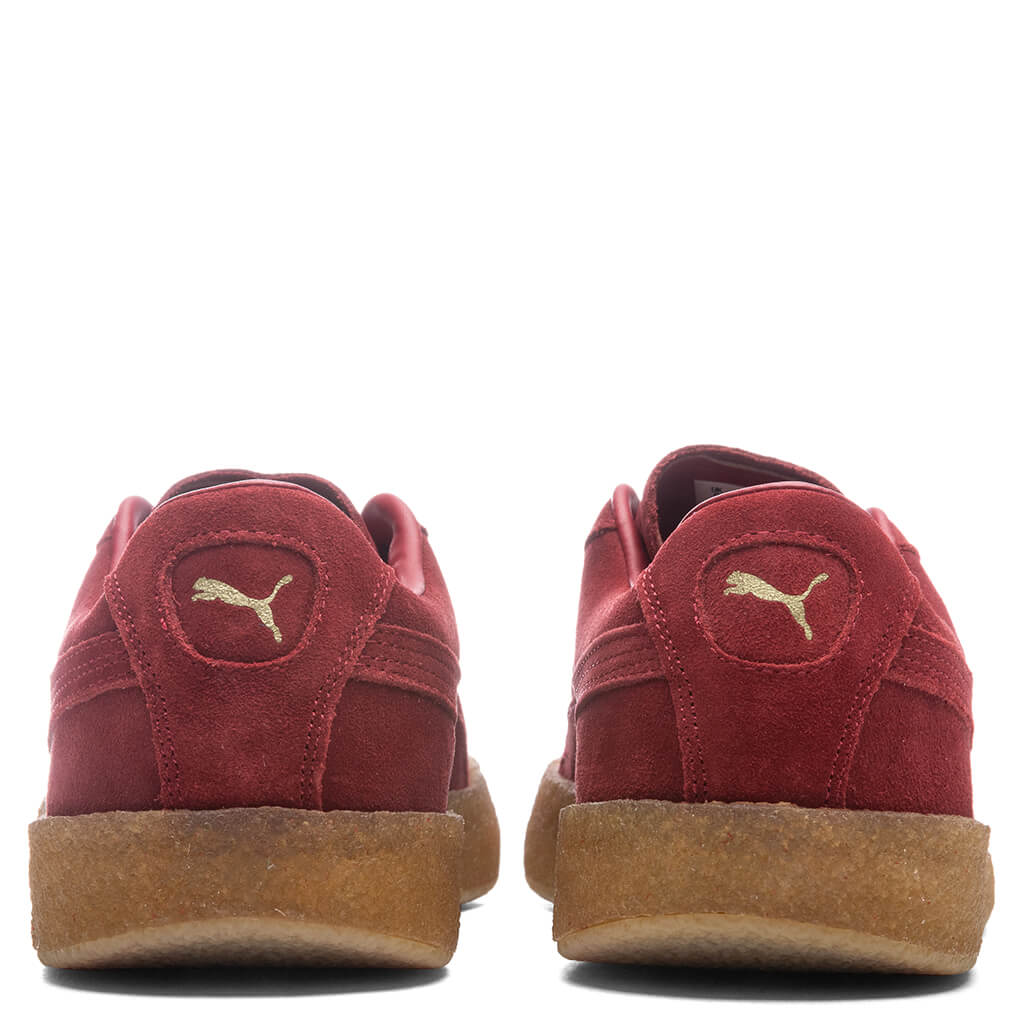 Suede Crepe - Intense Red/Intense Red