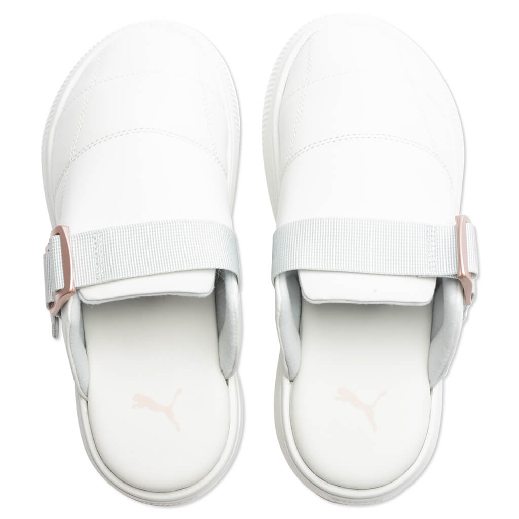 Women's Suede Mayu Mule L - Nimbus Cloud/Platinum Grey