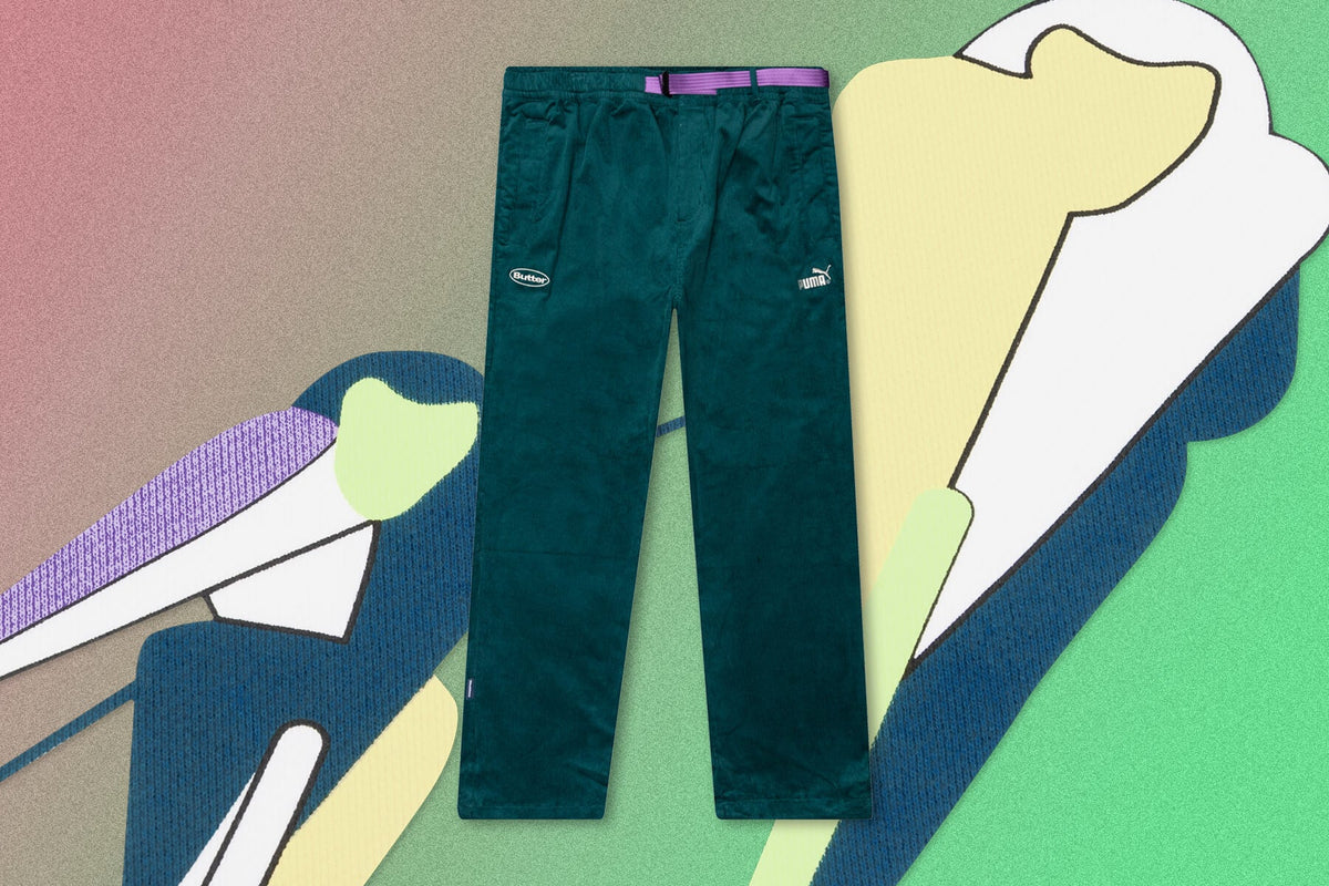 Puma X Butter Goods Track Pants - Green