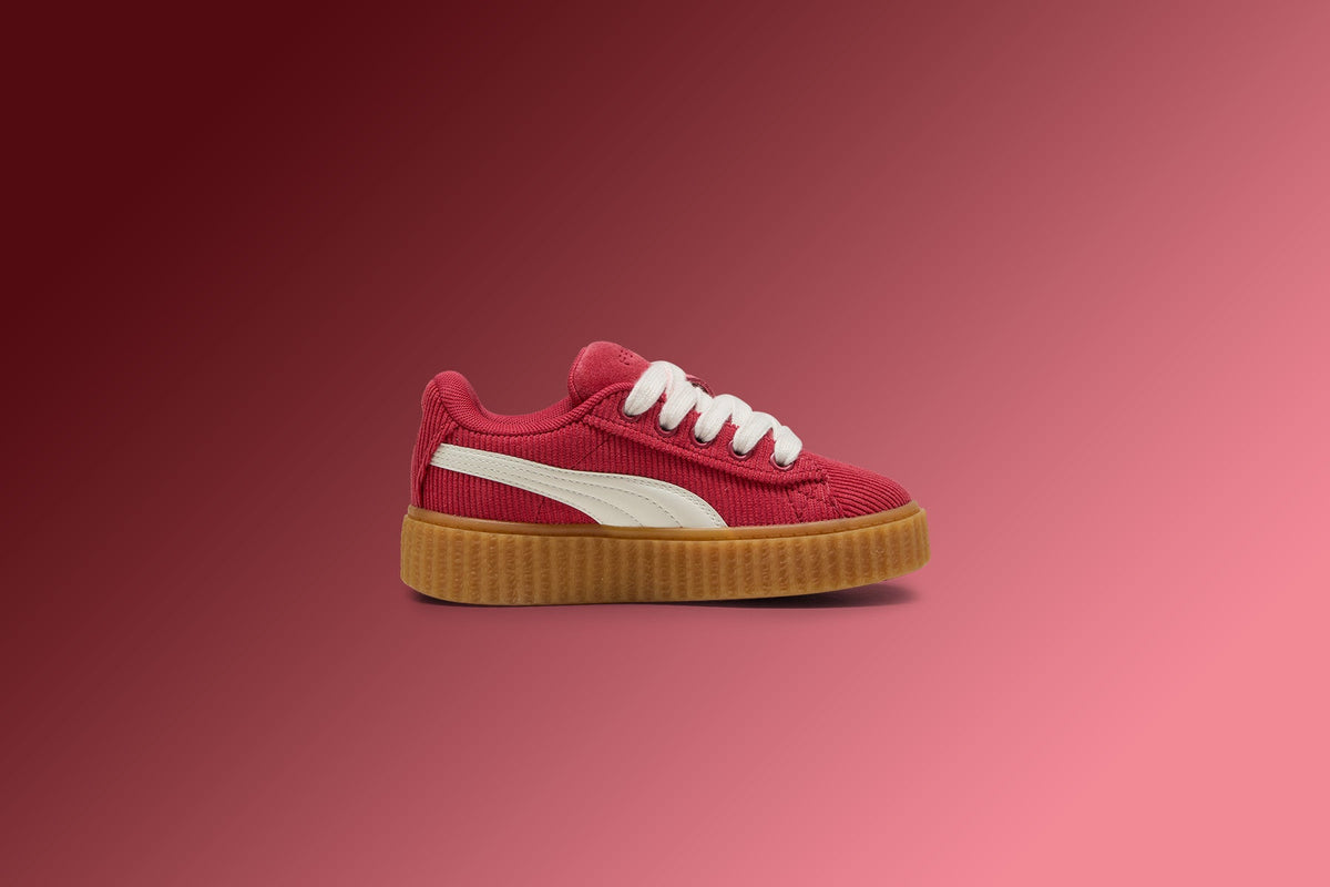 Puma x Fenty Creeper Phatty Corduroy (PS) - Club Red/Warm White/Gum