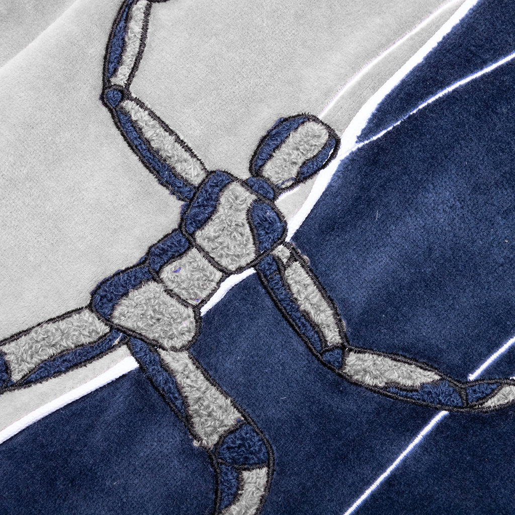Puppet Master Tracksuit Bottoms - Blue/Grey