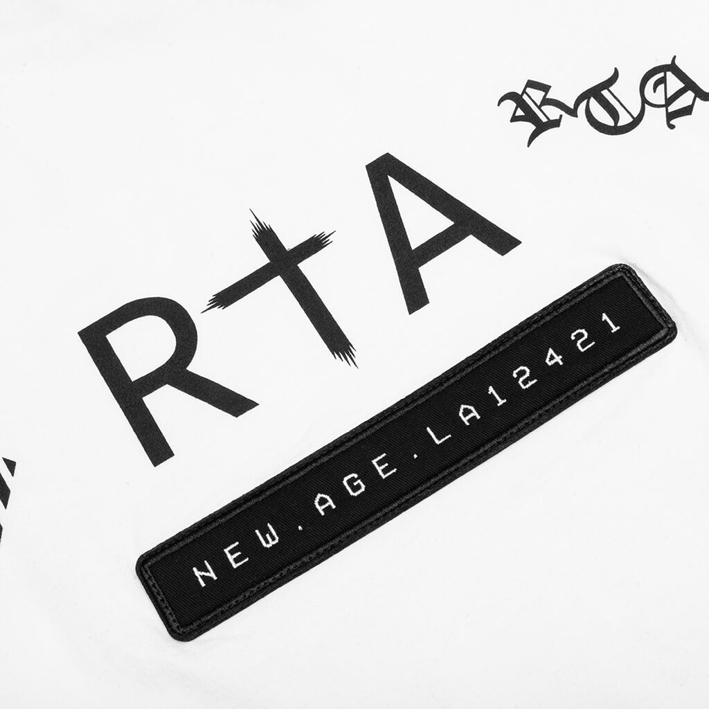 Lawrence Classic L/S T-Shirt - White Update Logo