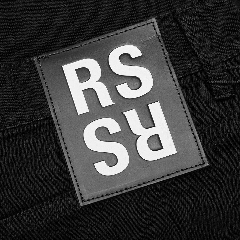 Denim Workwear Pants - Black
