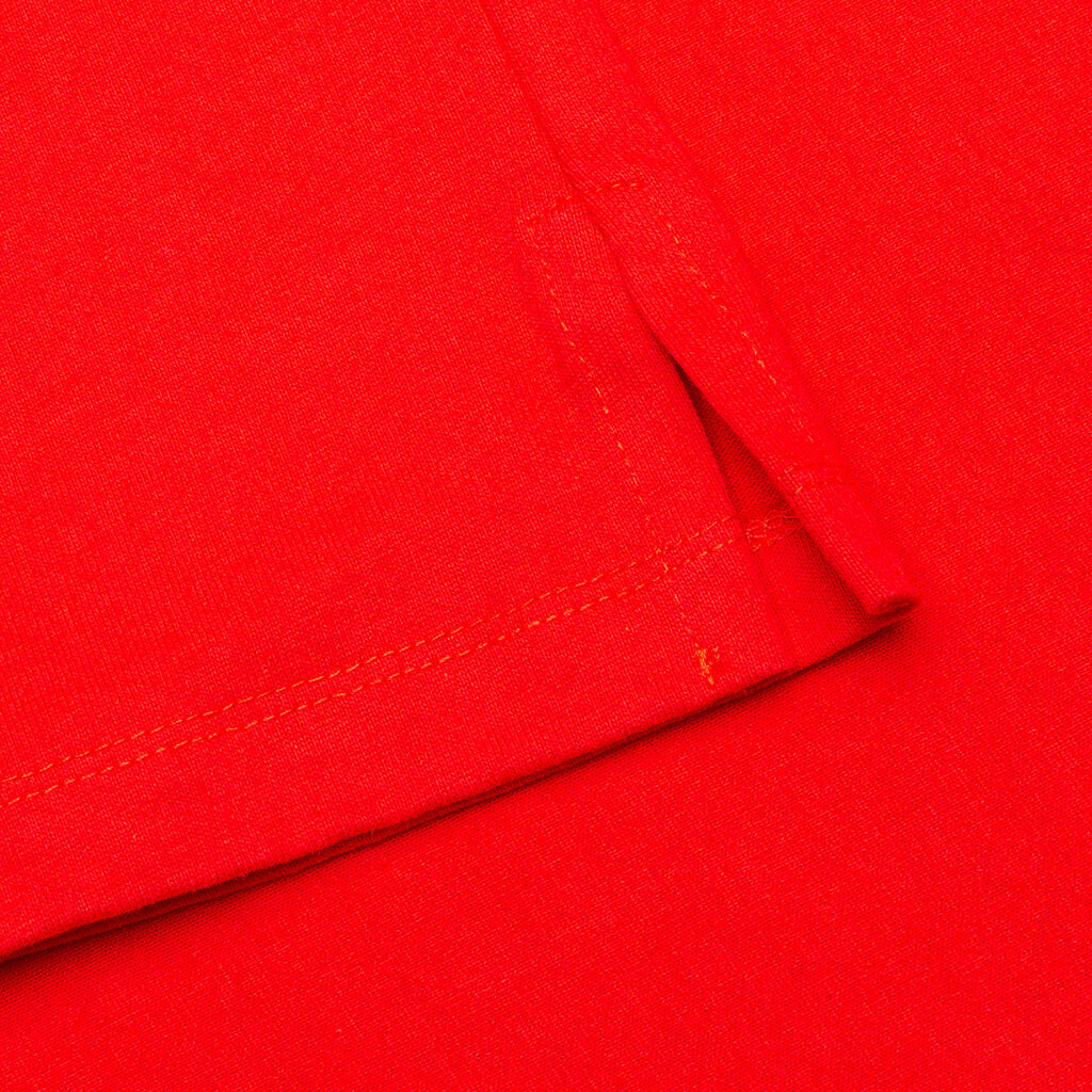 PC Foil Logo L/S Tee - Red