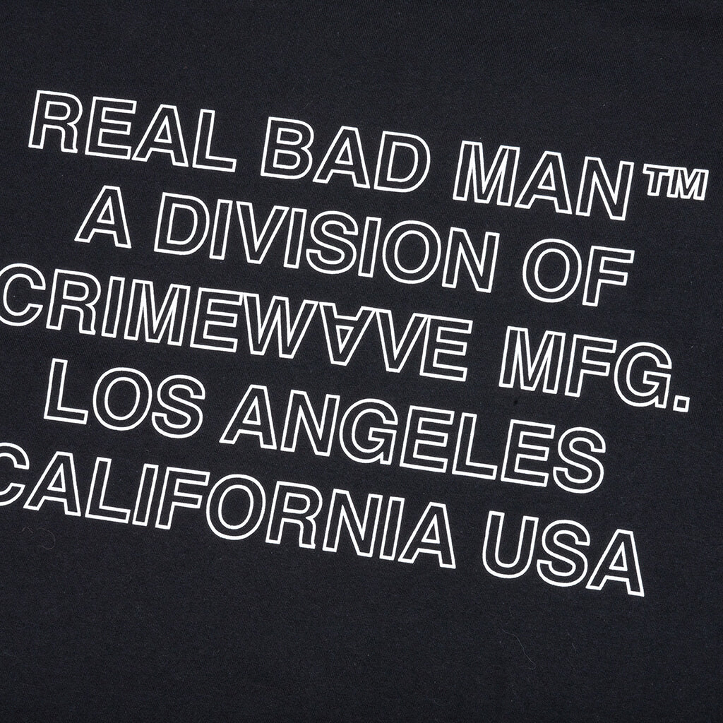 Crimewave MFG S/S Tee - Black