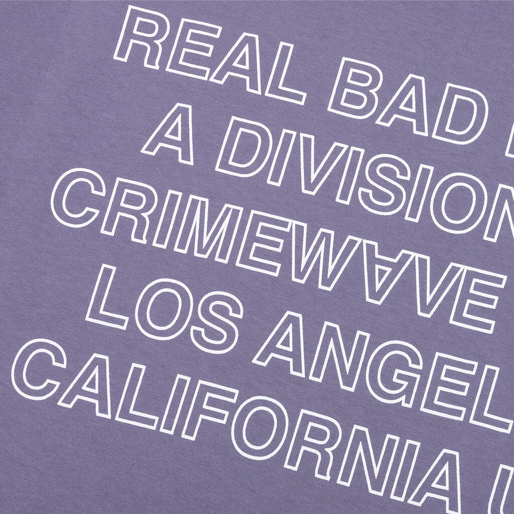 Crimewave MFG S/S Tee - Disco Purple