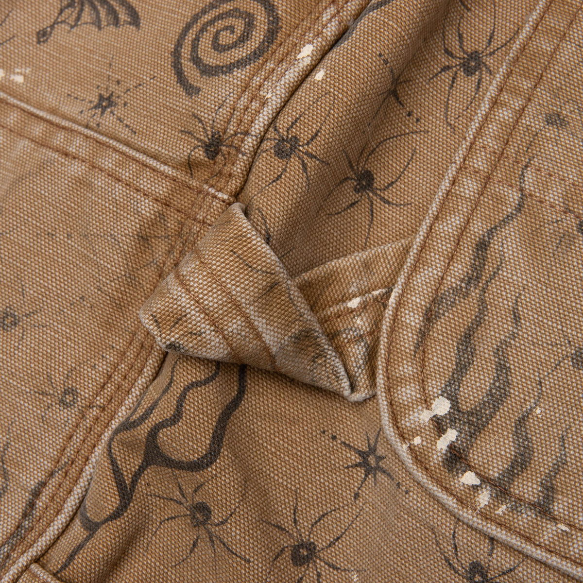 Saint Michael X Dr.Woo Mx6 Double Knee Pants - Beige