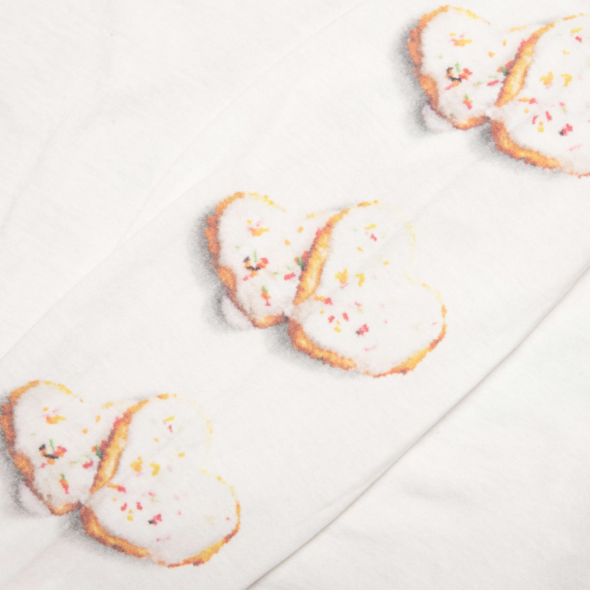 Saint Michael x Shermer Academy Heart Cookie L/S Tee - White