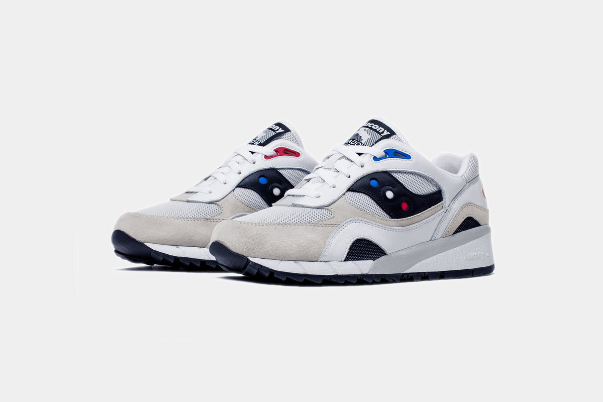 Saucony x Extra Butter Shadow 6000 "White Rabbit" - White/Black/Red