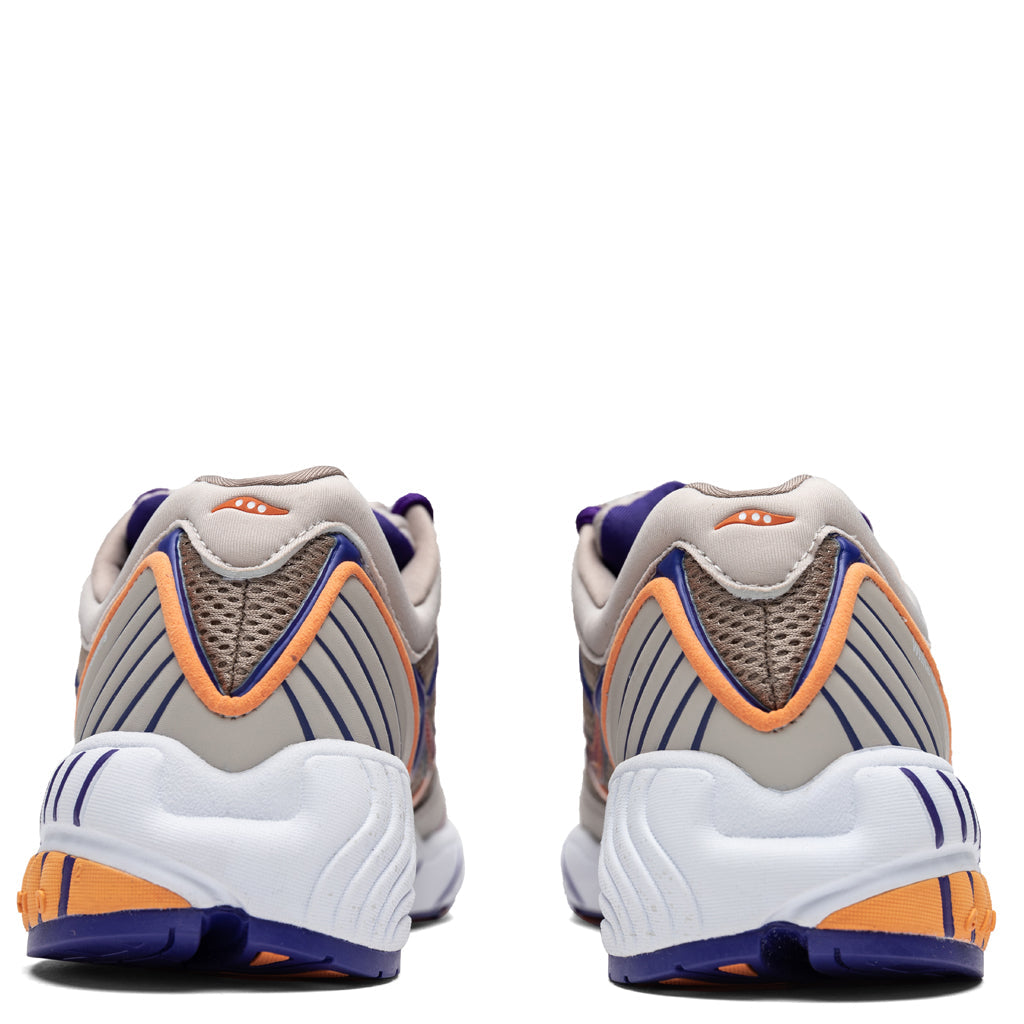 Saucony x White Mountaineering Grid Web - Tan/Orange/Purple