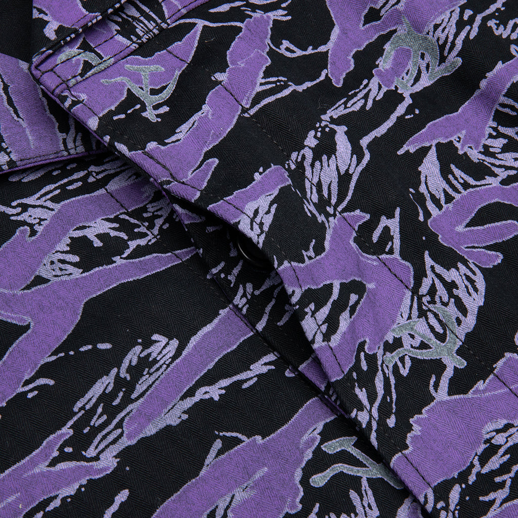 Sickle Camo Jacket - Purple Snow Camo