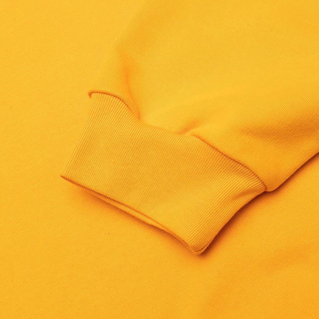 Organic Cotton Sweatshirt With Marni Dripping Print - Light Orange