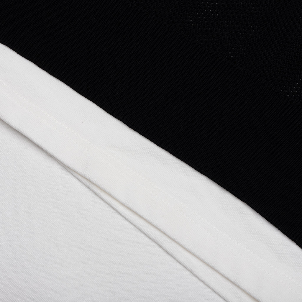 Cotton Jersey x Polyester T-Shirt - White