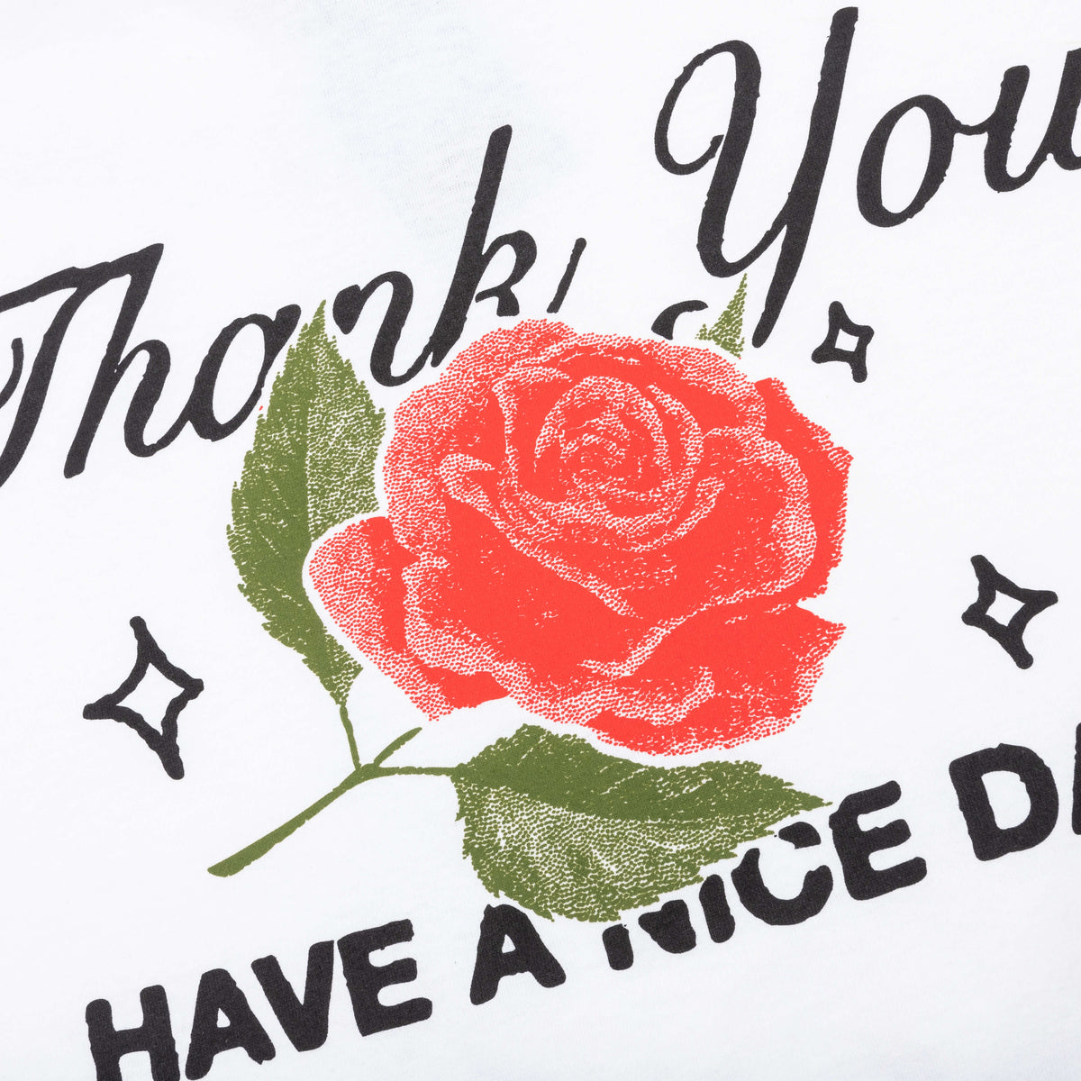 Thank You Nice Day T-Shirt - White