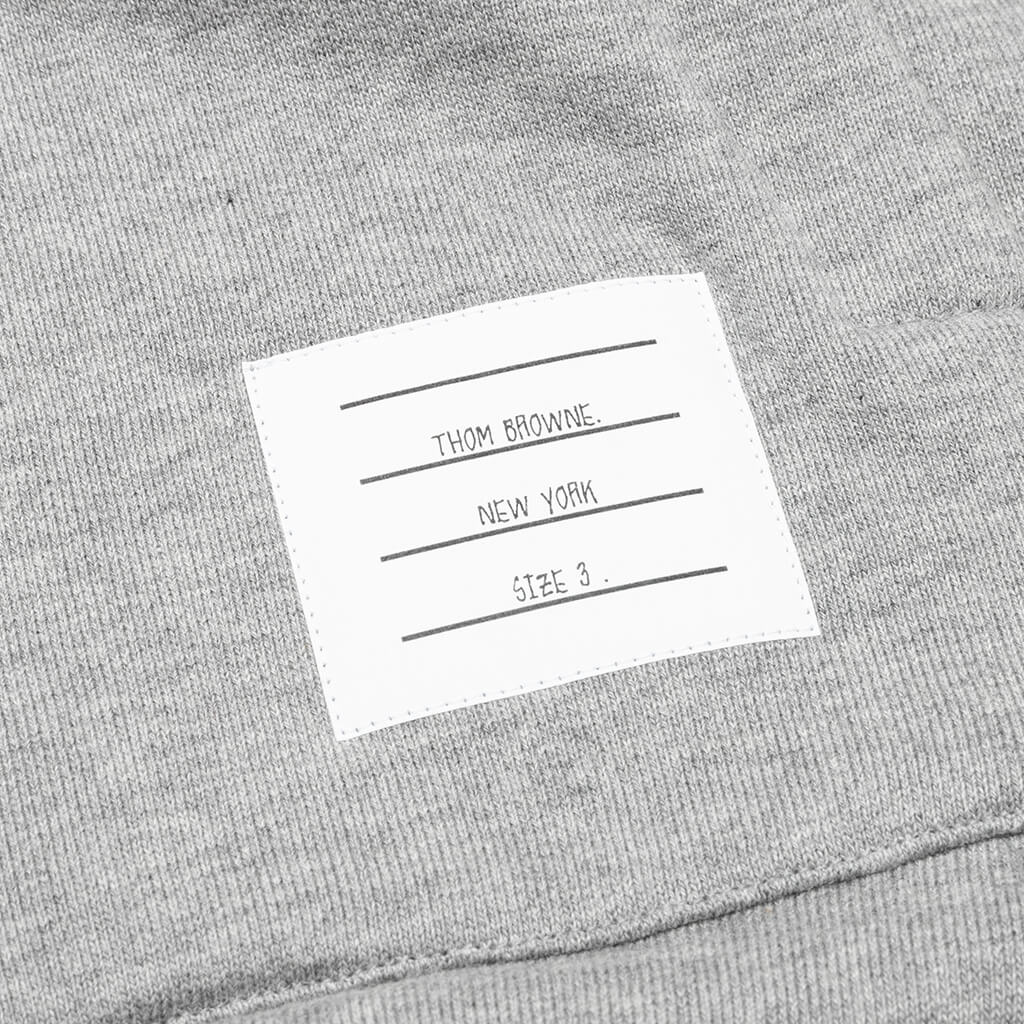 RWB Stripe Pullover Hoodie - Light Grey