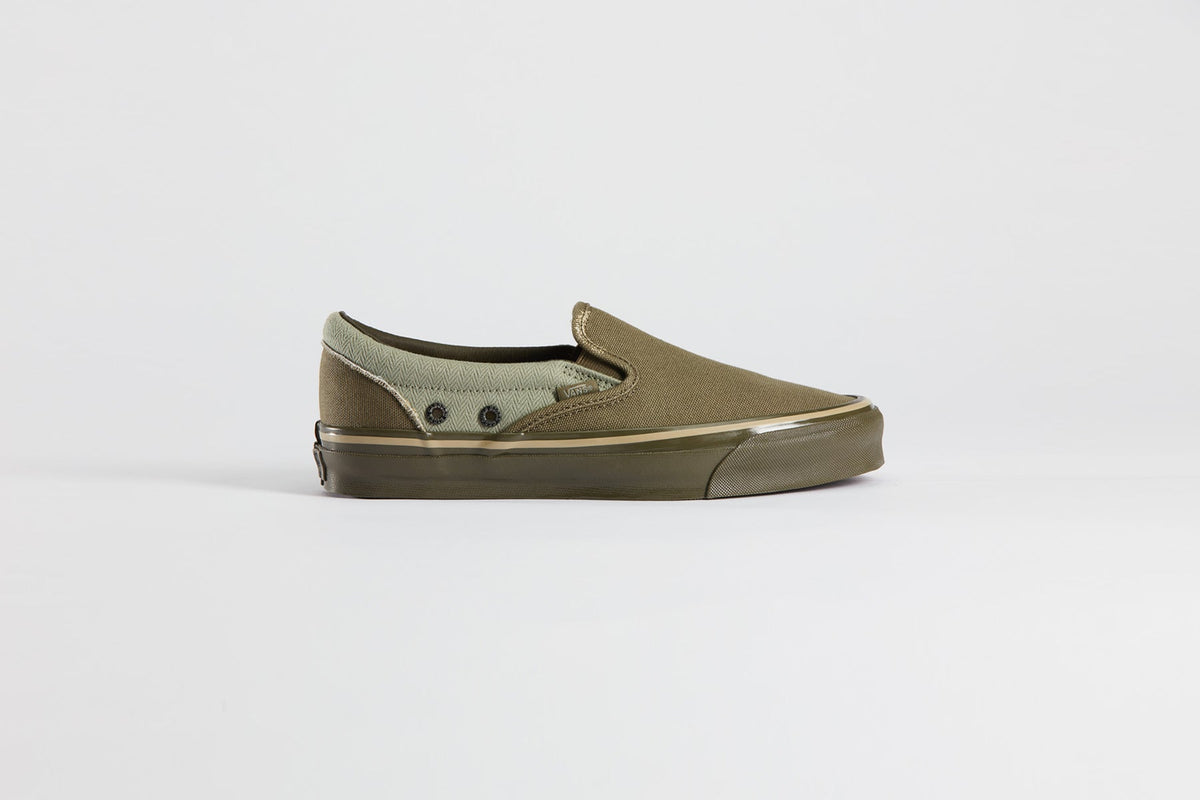 Vans Vault x Nigel Cabourn OG Classic Slip-LX - USMC Army Mix