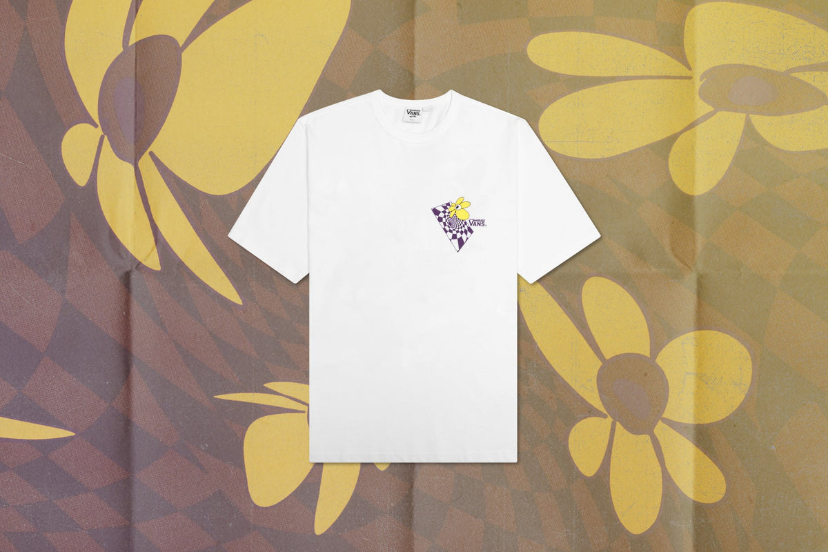 Vans Vault x Perks And Mini Spiral Checkers S/S Tee - White