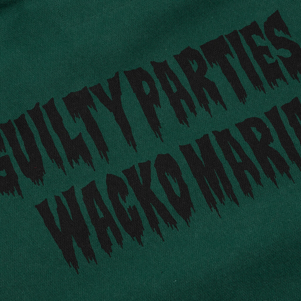 Heavyweight Pullover Hooded Sweatshirt Type-3 - Green