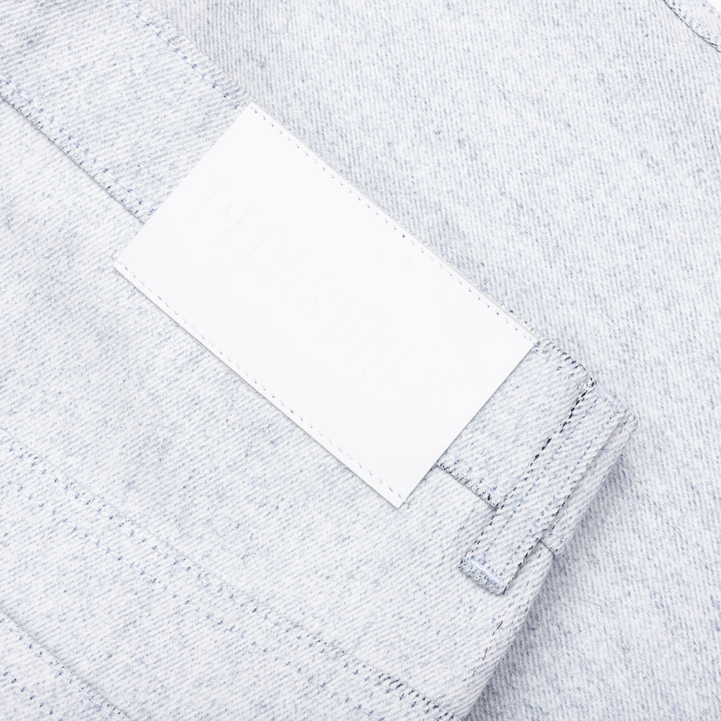 Whiteout Baggy Jorts - Off White