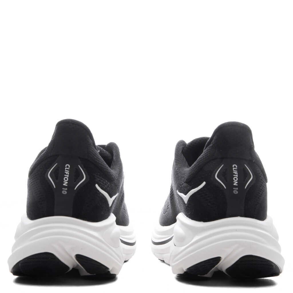 Women's Clifton 10 - Black/White