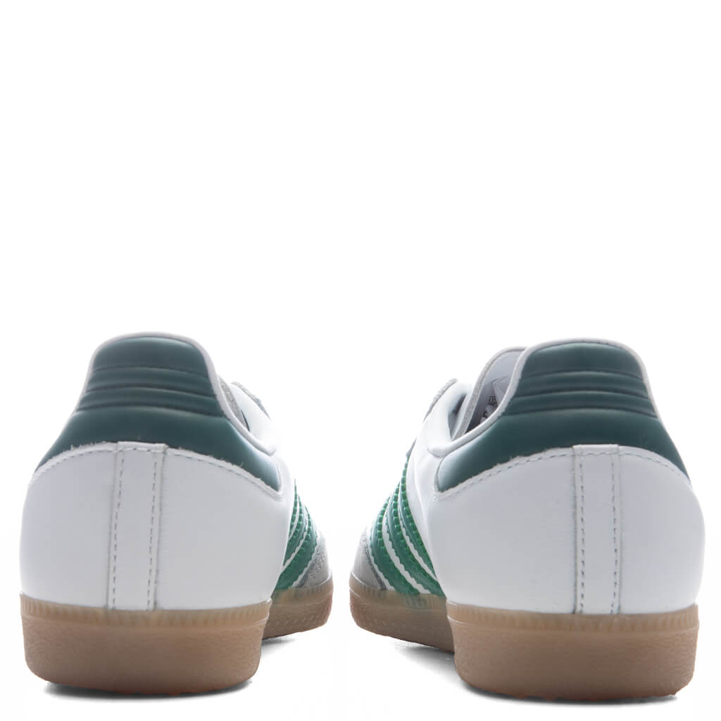 Women's Samba OG - Cloud White/Bold Green/Collegiate Green
