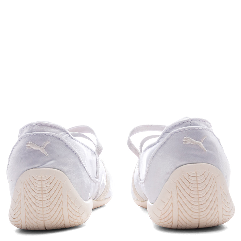 Women's Speedcat Ballet Satin - Silver Mist/Warm White